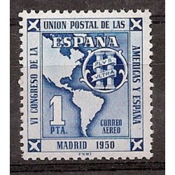 Sellos - Países - España - 2º Cent. (Series Completas) - Estado Español - 1951 - 1091 - **