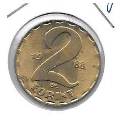 Monedas - Europa - Hungria - 591 - Año 1988 - 2 forint