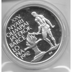 Monedas - Europa - Hungria - 671 - 1989 - 500 florines - plata