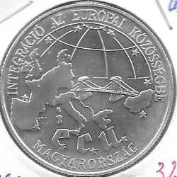 Monedas - Europa - Hungria - 704 - 1993 - 500 florines - plata