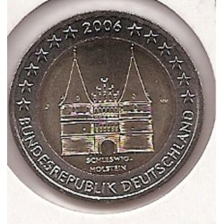 2€ - Alemania - SC - Año 2006 - Schleswig-Holstein 5 monedas - 5 cecas