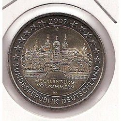 2€ - Alemania - SC - Año 2007 - Mecklenburg-Vorpommern 5 monedas - 5 cecas