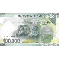 Billetes - Asia - Libano -  - sc - 2020 - 100000 libras - Num.ref:E000219715