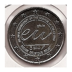 2€ - Belgica - sc - Año 2010 - presidencia UE