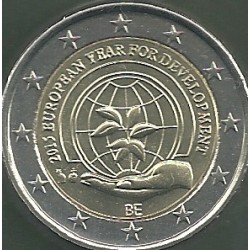 Monedas - Euros - 2€ - Belgica - Año 2015 - Año del desarrollo