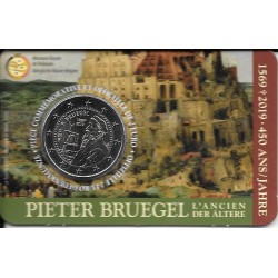 Monedas - Euros - 2€ Belgica - sc - 2019 - Pieter Bruegel