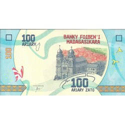 Billetes - Africa - Madagascar - 97 - sc - 2017 - 100 aruary - num.ref: F62932707