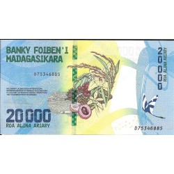 Billetes - Africa - Madagascar - 104 - sc - 2017 - 20000 aruary - num.ref: D73546885