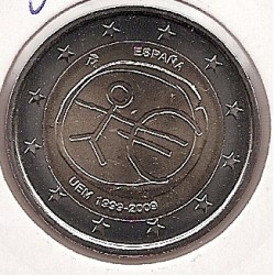 2€ - España - sc - Año 2009 - Décimo aniversario del euro