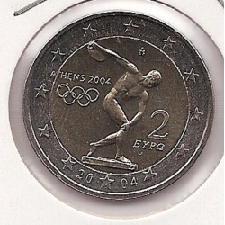 2€ - Grecia - SC - Año 2004 - Juegos Olímpicos