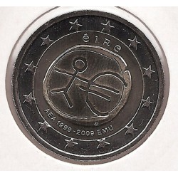 2€ - Irlanda - SC - Año 2009 - Décimo aniversario del euros