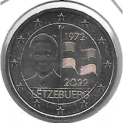 Monedas - Euros - 2E - Luxemburgo -  - SC - 2022 - Bandera