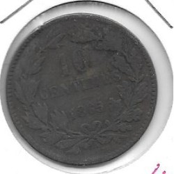 Monedas - Europa - Luxemburgo - 23.2 - 1865 - 10 ct