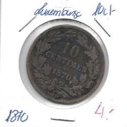 Monedas - Europa - Luxemburgo - 23.1 - 1870 - 10 ct