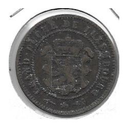 Monedas - Europa - Luxemburgo - 22.1 - 1854 - 5 ct