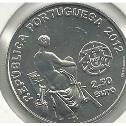 Monedas - Euros - 2,5 € - Portugal - SC - Año 2012 - Jose Malhoa