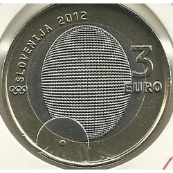 3€ - Eslovenia - SC - Año 2012