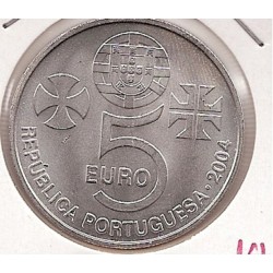 5€ - Portugal - SC - Año 2004 - Unesco Convento Cristo