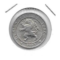 Monedas - Europa - Belgica - 41 - 1900 - 5 ct