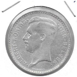 Monedas - Europa - Belgica - 104.1 - 1934 - 20 francs - plata