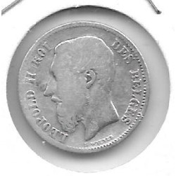 Monedas - Europa - Belgica - 26 - 1898 - 50 ct - plata