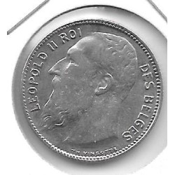 Monedas - Europa - Belgica - 57.1 - 1909 - franc - plata