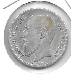 Monedas - Europa - Belgica - 30.1 - 1867 - 2 francs - plata