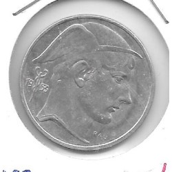 Monedas - Europa - Belgica - 141.1 - 1953 - 20 francos - plata