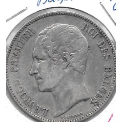 Monedas - Europa - Belgica - 17 - 1850 - 5 francos