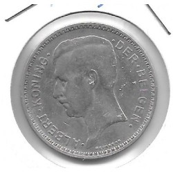 Monedas - Europa - Belgica - 104.1 - 1934 - 20 francos