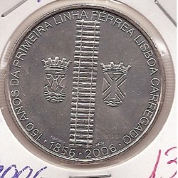 8€ - Portugal - SC - Año 2006 - Primera línea férrea