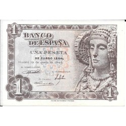 Billetes - EspaÃ±a - Estado EspaÃ±ol (1936 - 1975) - 443 - sc - 1948 - 1 pta - num. ref: N01466618