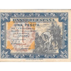 Billetes - EspaÃ±a - Estado EspaÃ±ol (1936 - 1975) - 1 ptas - 435 - ebc - 1940 - Num.ref: C6340065