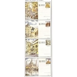 Sellos - España - Enteros Postales - Año 1973 - 101/104 - **