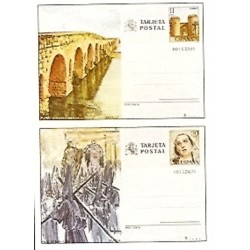 Sellos - España - Enteros Postales - Año 1984 - 137/38 - **