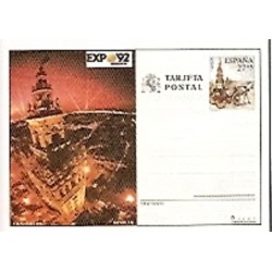 Sellos - España - Enteros Postales - Año 1992 - 154 - **