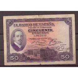 Alfonso XIII      (1886 - 1931) - 361 - bc - 50 ptas