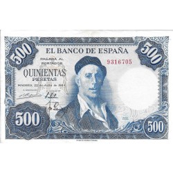 Billetes - EspaÃ±a - Estado EspaÃ±ol (1936 - 1975) - 505 - mbc+ - 1954 - 1000 ptas - sin serie - num. ref: 9316705