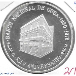 Monedas - America - Cuba - 37 - 1975 - 10 Pesos - Plata