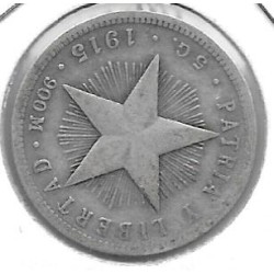 Monedas - America - Cuba - 13.2 - 1915 - 20 Ctv - Plata