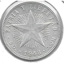 Monedas - America - Cuba - 13.2 - 1948 - 20 Ctv - Plata