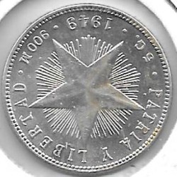 Monedas - America - Cuba - 13.2 - 1949 - 20 Ctv - Plata