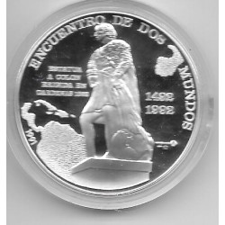 Monedas - America - Cuba - 337 - 1991 - 10 pesos - plata