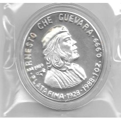 Monedas - America - Cuba - 163 - 1988 - 10 pesos - onza plata