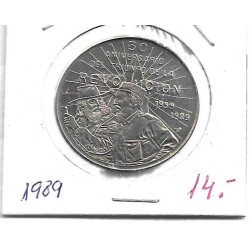 Monedas - America - Cuba - 255 - 1989 - peso