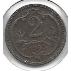 Monedas - Europa - Austria - 2801 - Año 1903 - 2 Heller