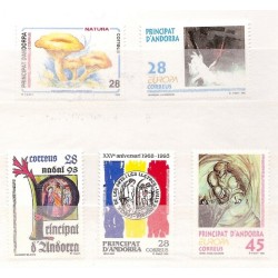 Andorra - Correo Español - Años completos - 1993 - **