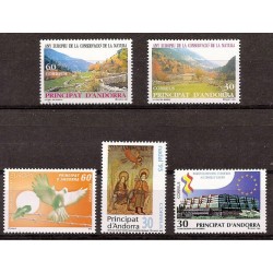 Andorra - Correo Español - Años completos - 1995 - **