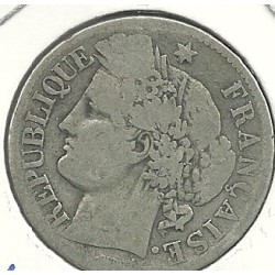 Monedas - Europa - Francia - 816.2 - Año 1871 K - 2 francos