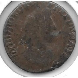 Monedas - Europa - Francia - 284.9 - Luis XIV - 1 Liard - Bayonne